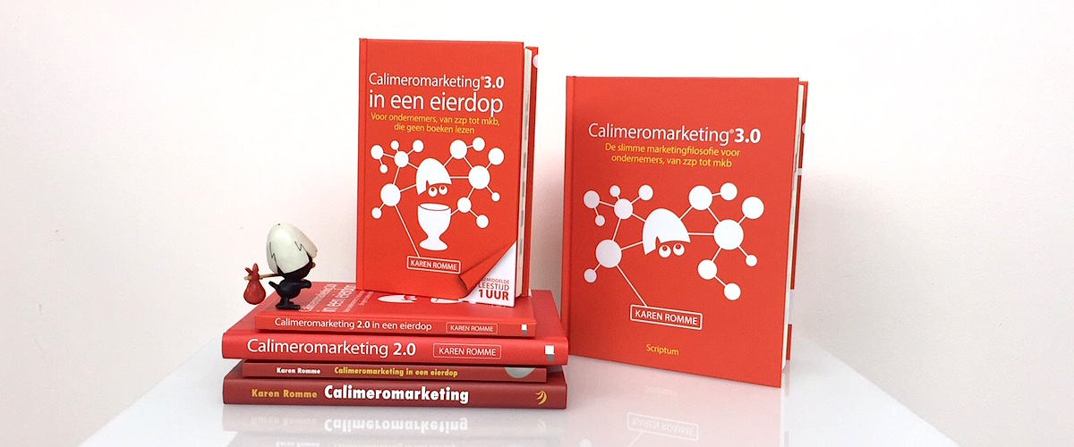 calimero op de marketingboeken voor zzp en mkb