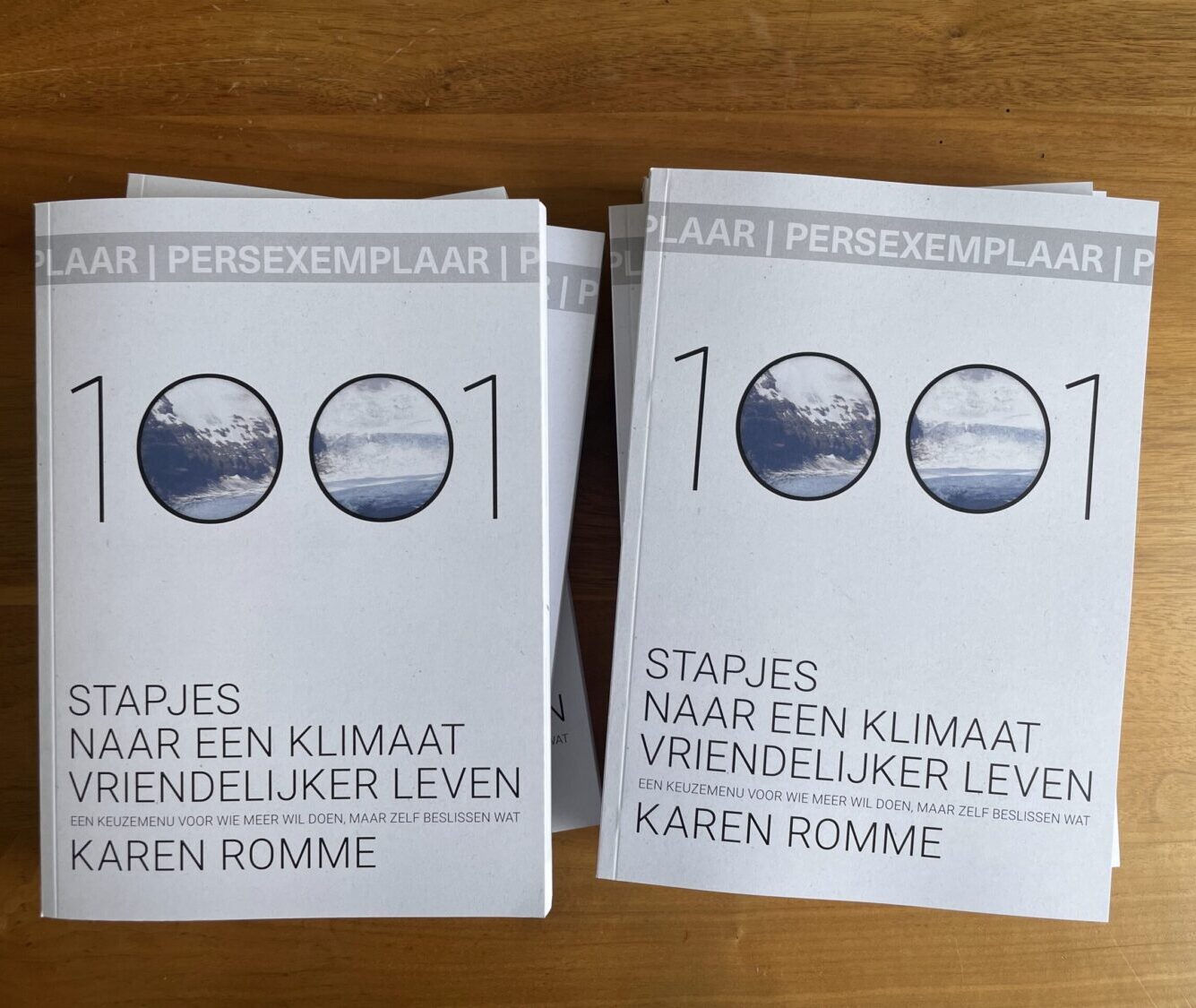 persexemplaren 1001 stapjes naar een klimaatvriendelijker leven